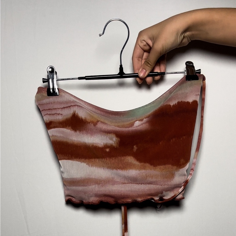 strapping multicolored top - garage brand